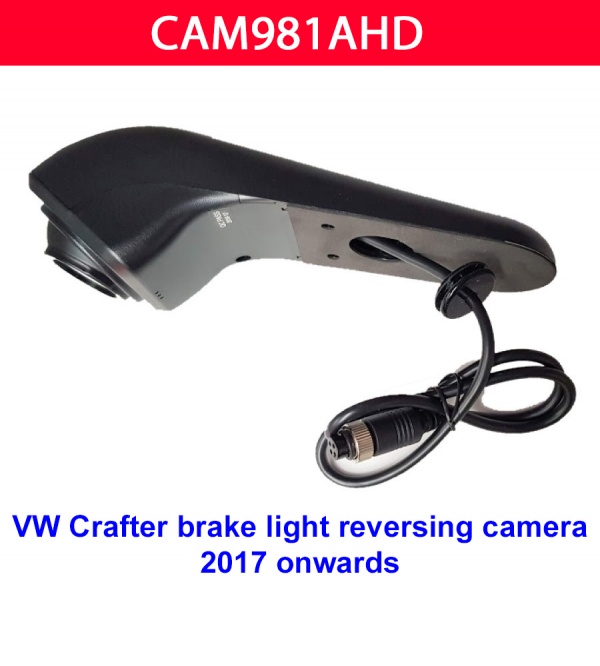 AHD VW Crafter brake light reversing camera for  2017 onwards